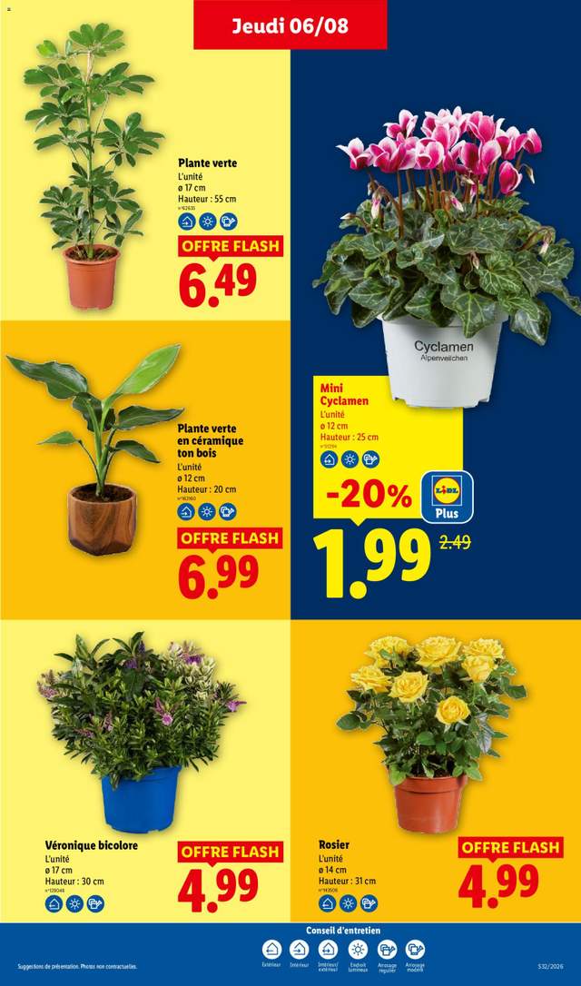 Nouveau catalogue Lidl à partir du 06/08