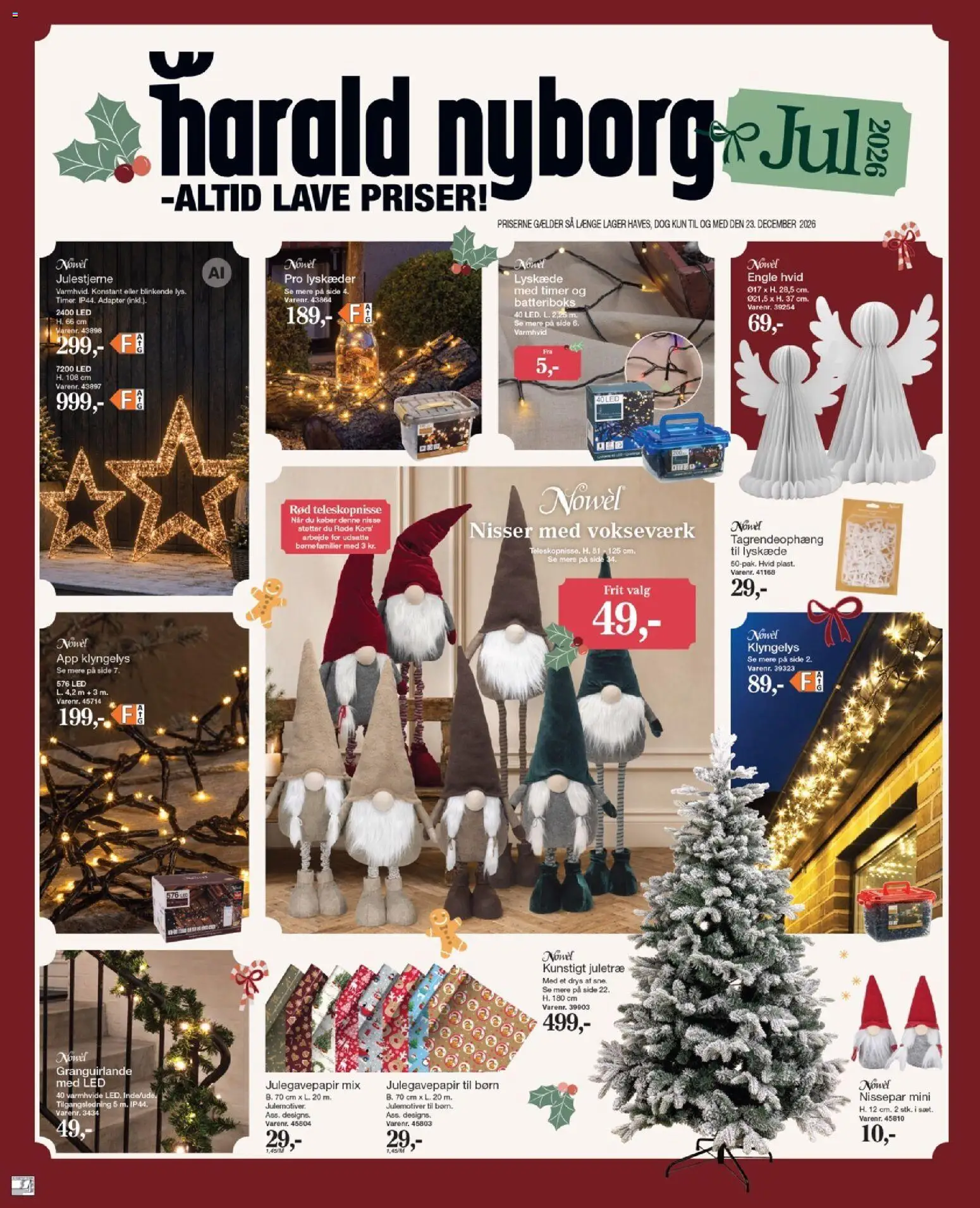 Eksempel på tilbudsavis Harald Nyborg - Tilbudsavis fra butik Harald Nyborg gyldig fra 28/09/2026
