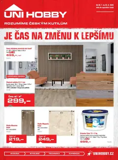 Náhled nabídky: Uni Hobby Uni Hobby leták platný od 30.07.2026