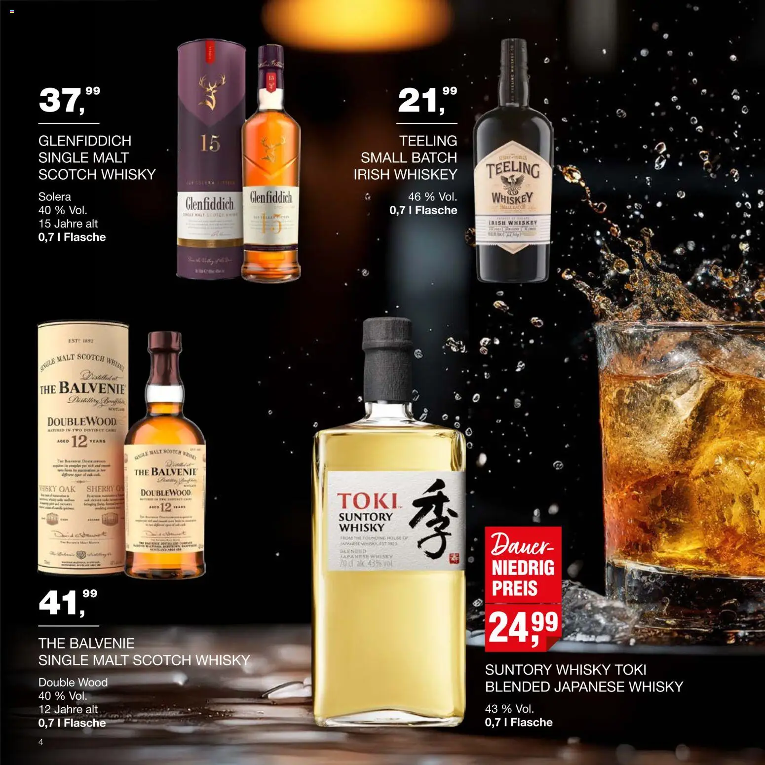 Vorschau von dem Prospekt des Geschäftes Handelshof, gültig ab dem 15.10.2026 - Whisky, Whiskey