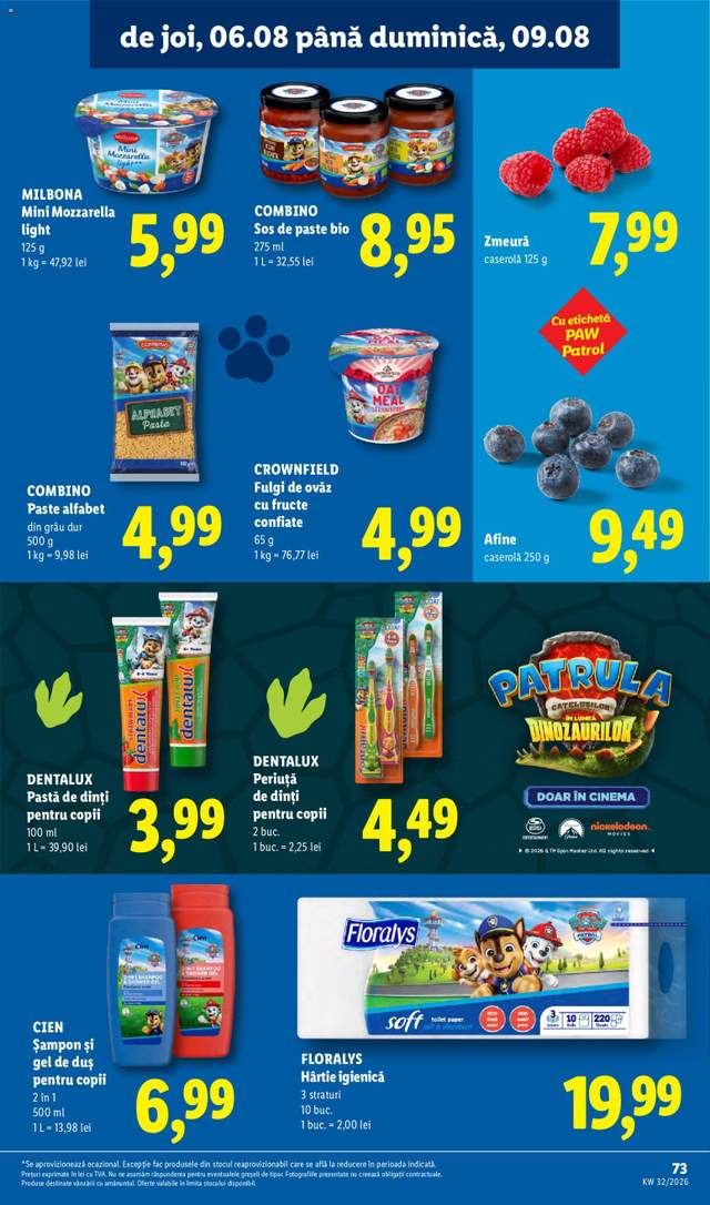 Noul catalog Lidl de la 03.08.