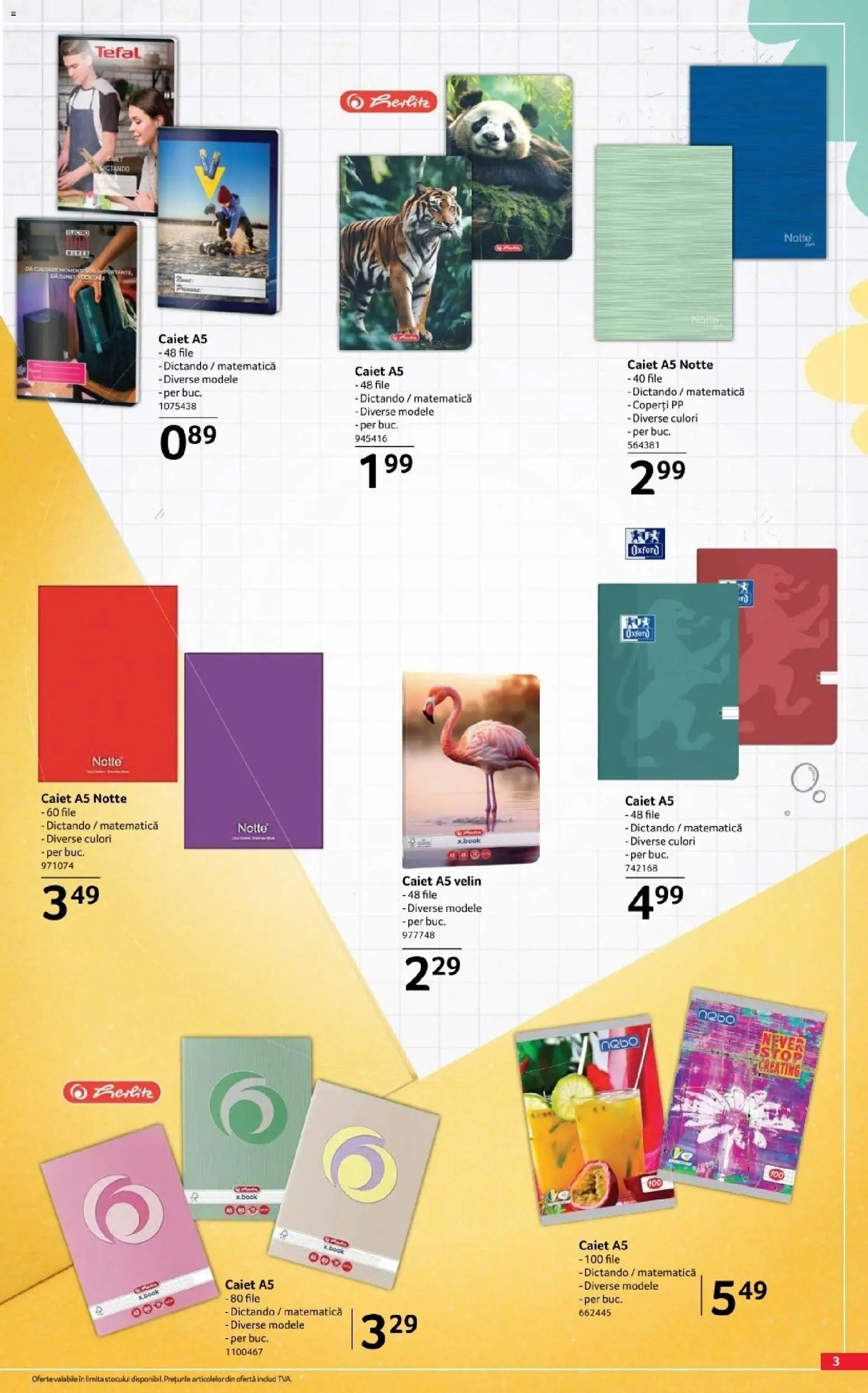 Previzualizarea de cataloage: Selgros Selgros Catalog Şcoala valabil de la 07.08.2026