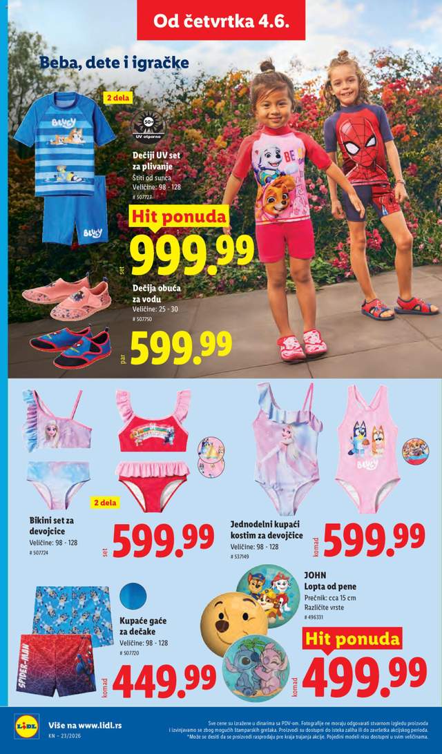 Novi Lidl katalog od 04.06.