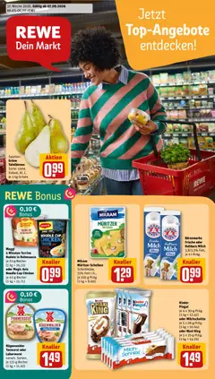 Vorschau von dem Prospekt des Geschäftes Rewe, gültig ab dem 07.09.2026