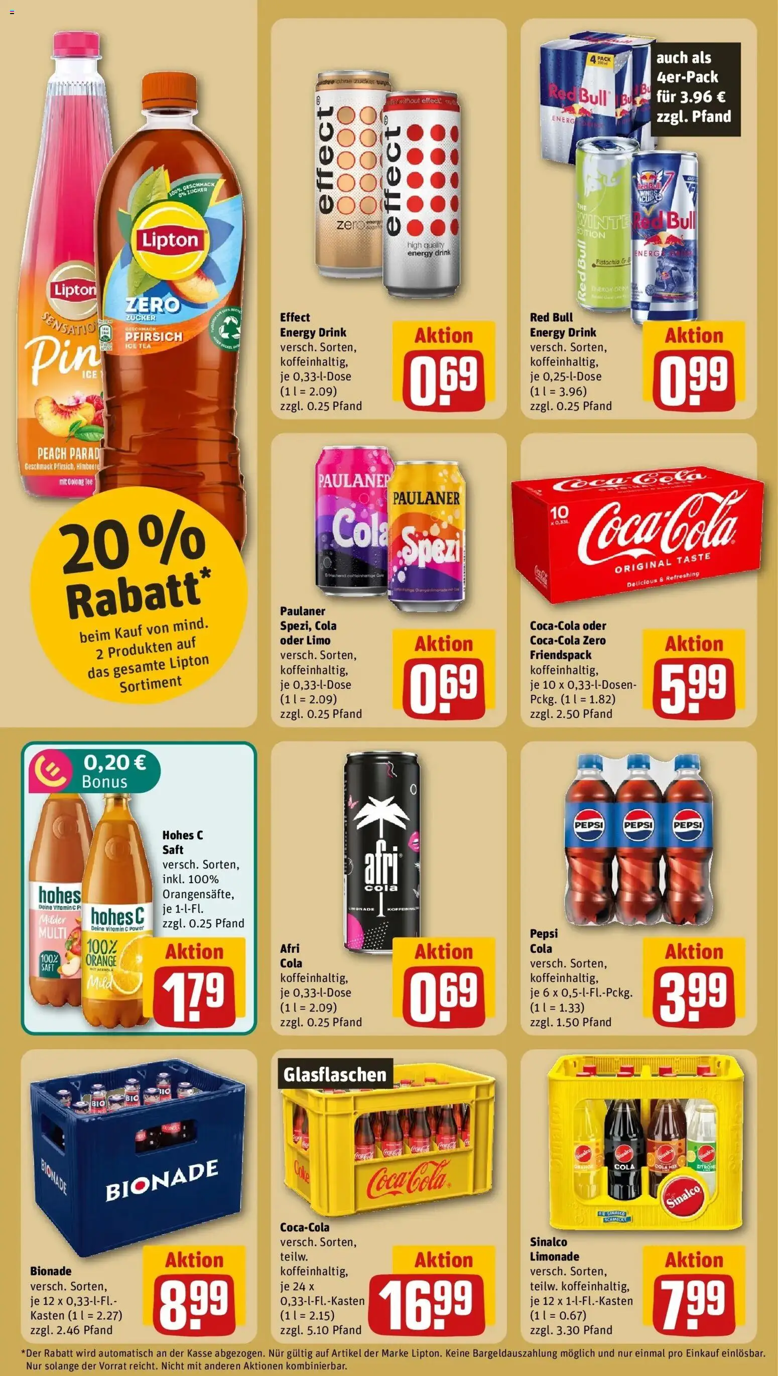 Vorschau von dem Prospekt des Geschäftes Rewe, gültig ab dem 19.10.2026