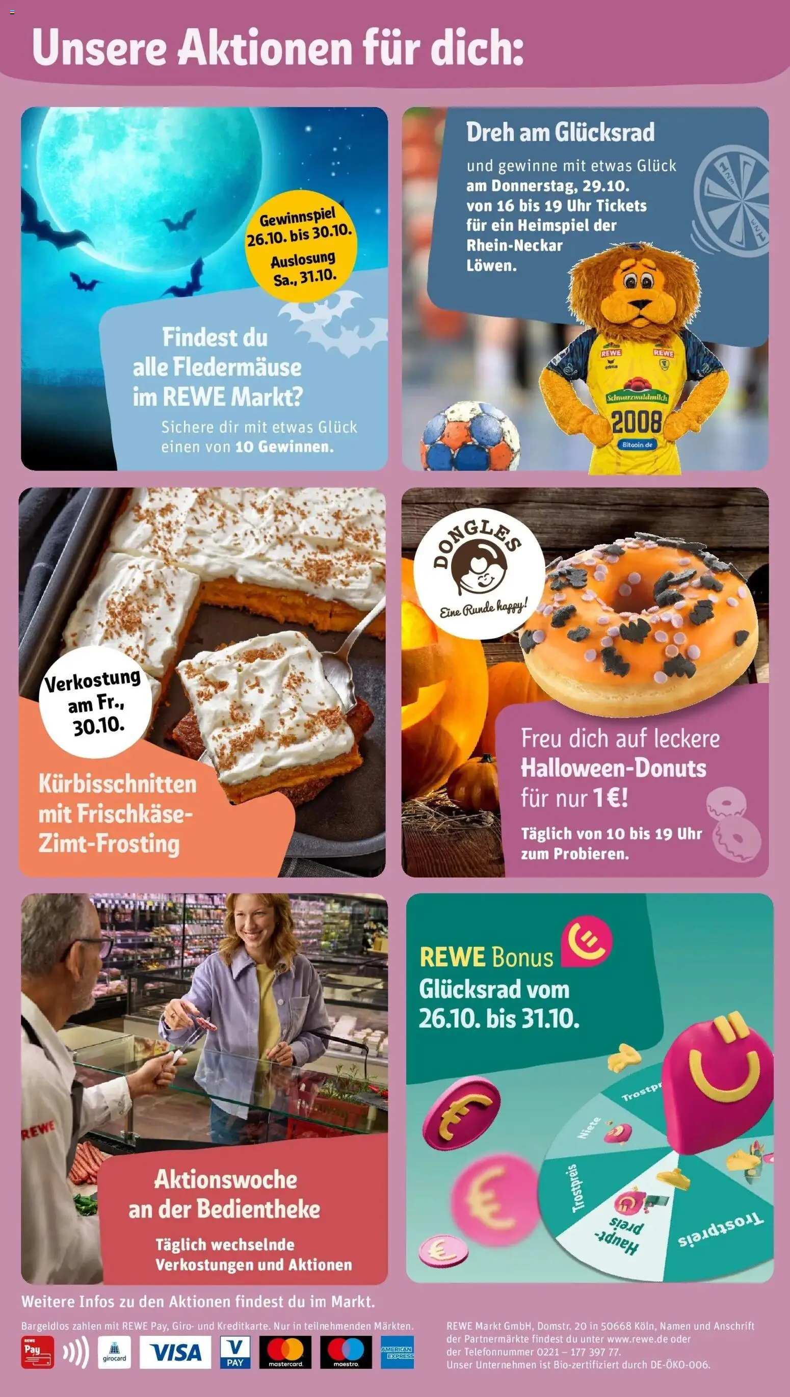 Vorschau von dem Prospekt des Geschäftes Rewe, gültig ab dem 26.10.2026
