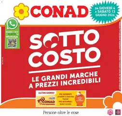 Anteprima dell'opuscolo Sottocosto dal negozio Conad valido da 03/06/2026