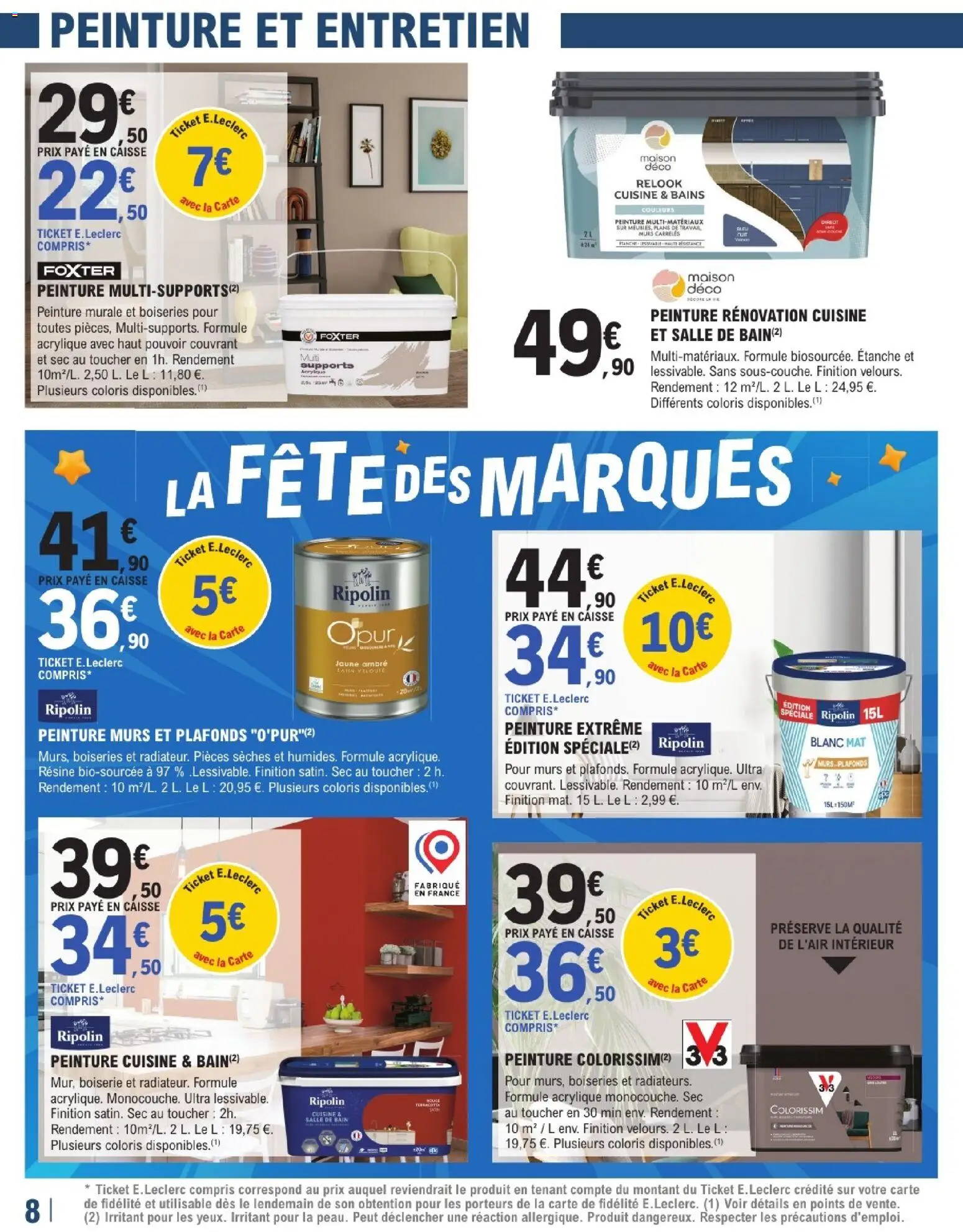 Prévisualisation de Brico E.Leclerc catalogue du magasin Brico E.Leclerc formulaire valide 27/10/2026
