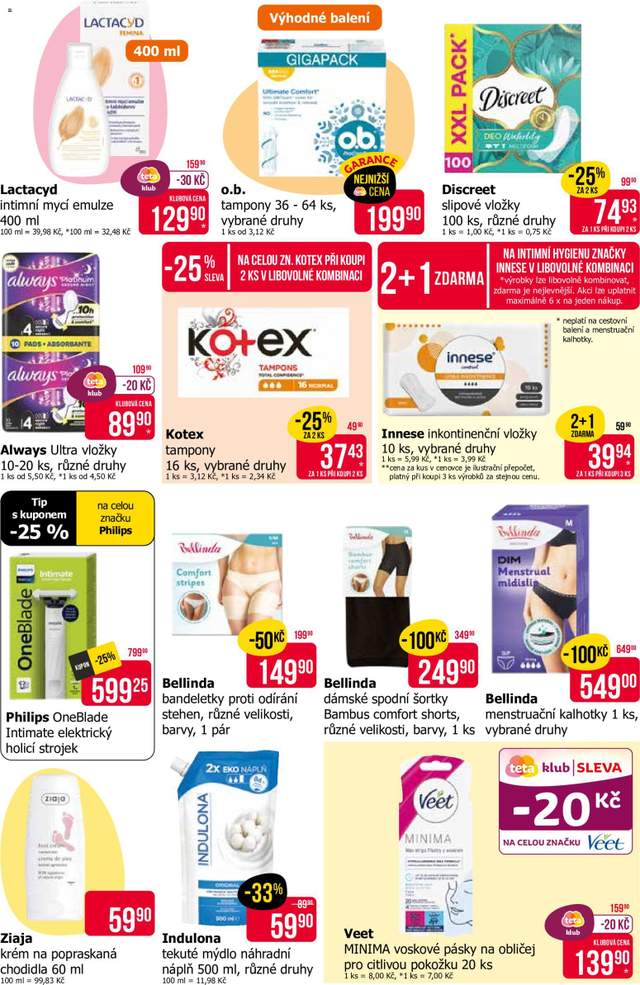 Nový TETA Drogerie leták od 18.06.