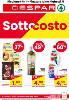 Anteprima dell'opuscolo Despar volantino Riccione dal negozio Despar valido da 01/10/2026