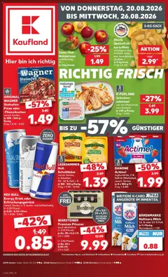 Vorschau von dem Prospekt des Geschäftes Kaufland, gültig ab dem 20.08.2026
