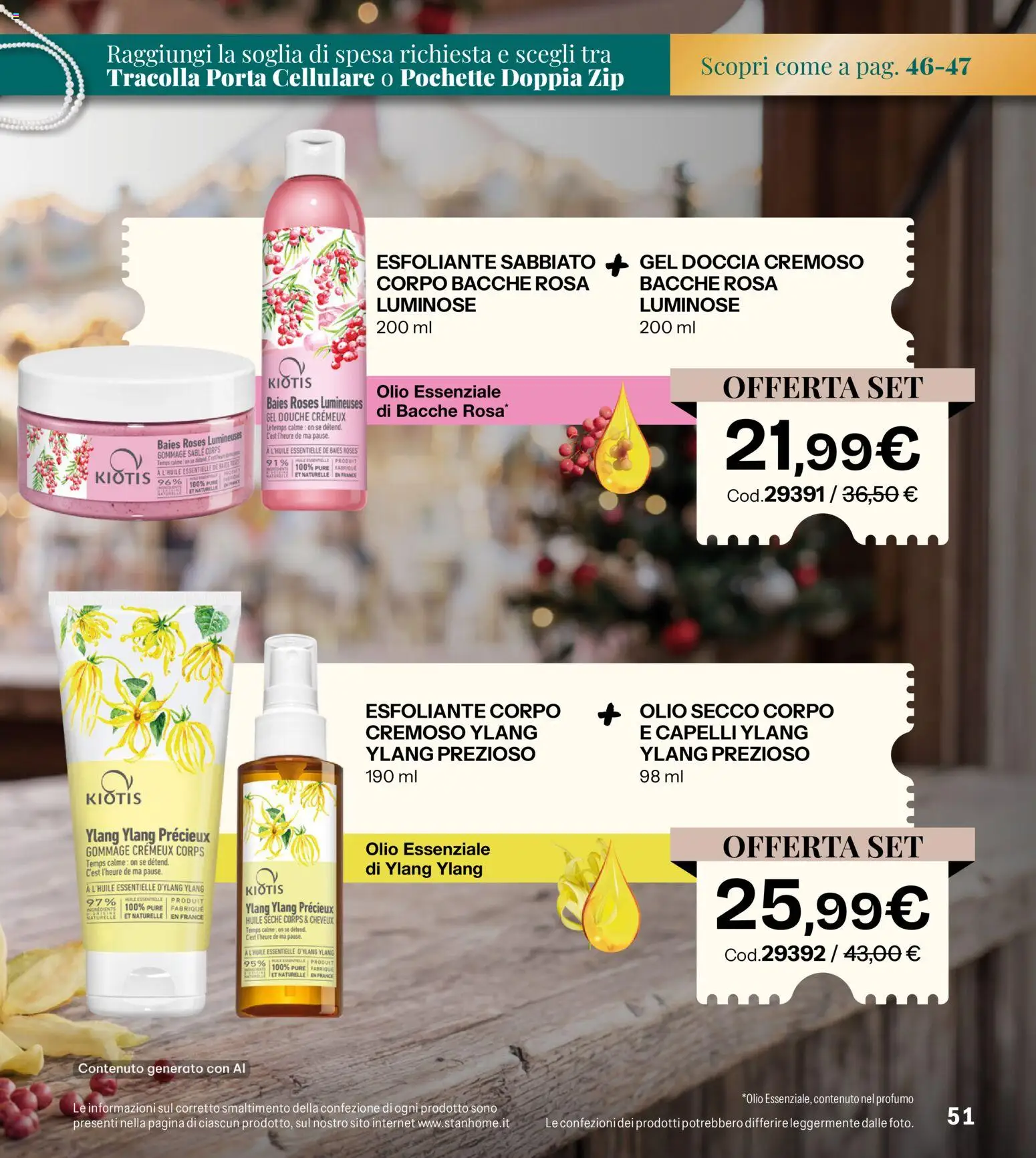 Anteprima dell'opuscolo Catalogo Stanhome Natale dal negozio Stanhome valido da 27/10/2026 - Olio, Profumo, Doccia, Cellulare, Porta, Gel doccia