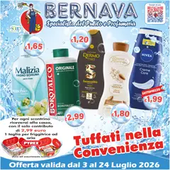 Anteprima dell'opuscolo Bernava volantino dal negozio Bernava valido da 03/07/2026