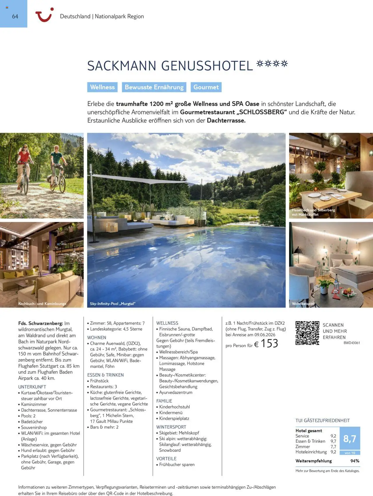 Vorschau von dem Prospekt des Geschäftes TUI, gültig ab dem 01.11.2025 - Küche, Gerichte, Ski, Babybett, Föhn, Snowboard