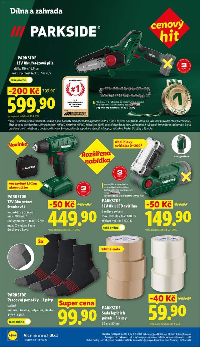 Nový Lidl leták od 30.04.