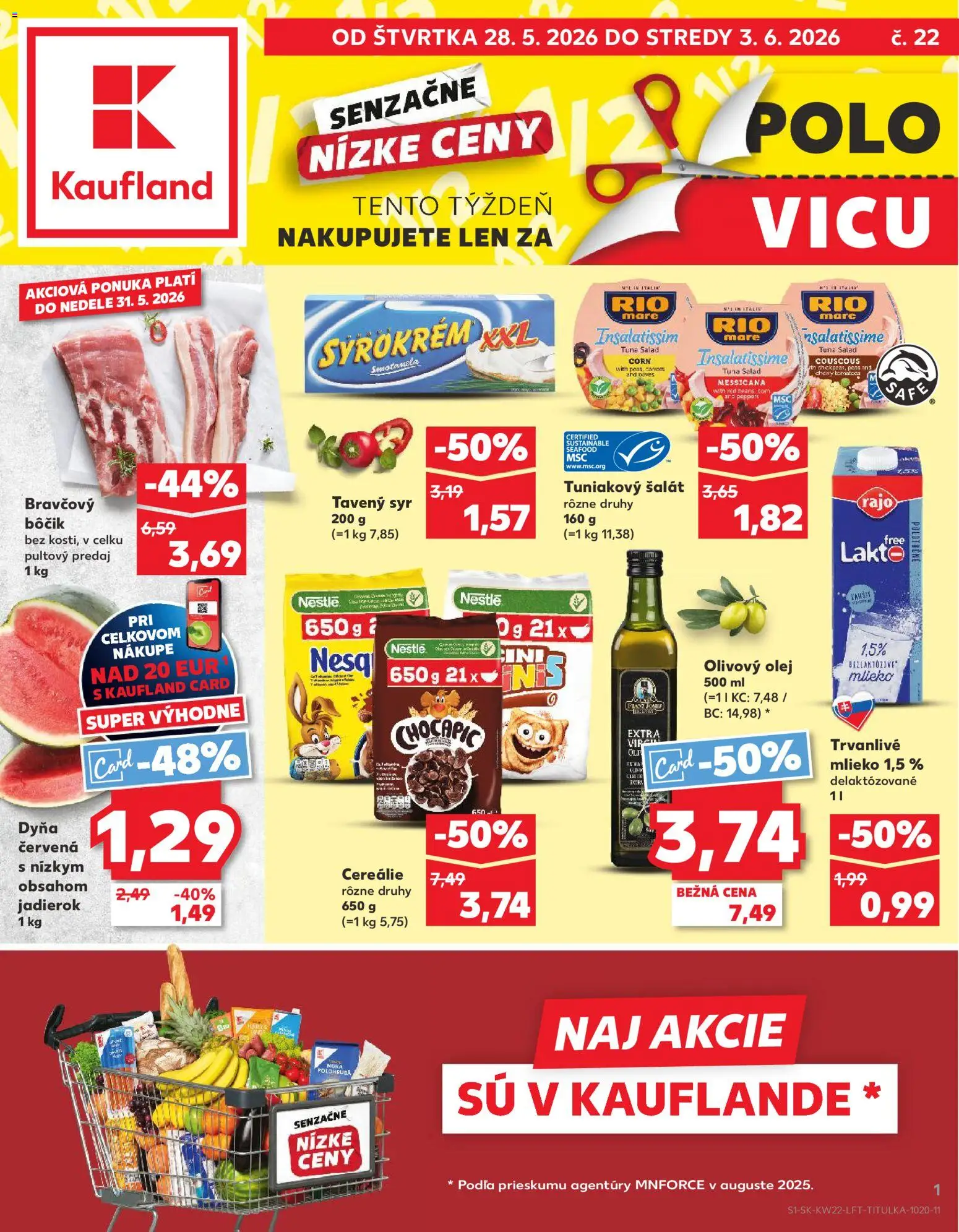 Náhľad Kaufland letáku platného od 28.05.2026
