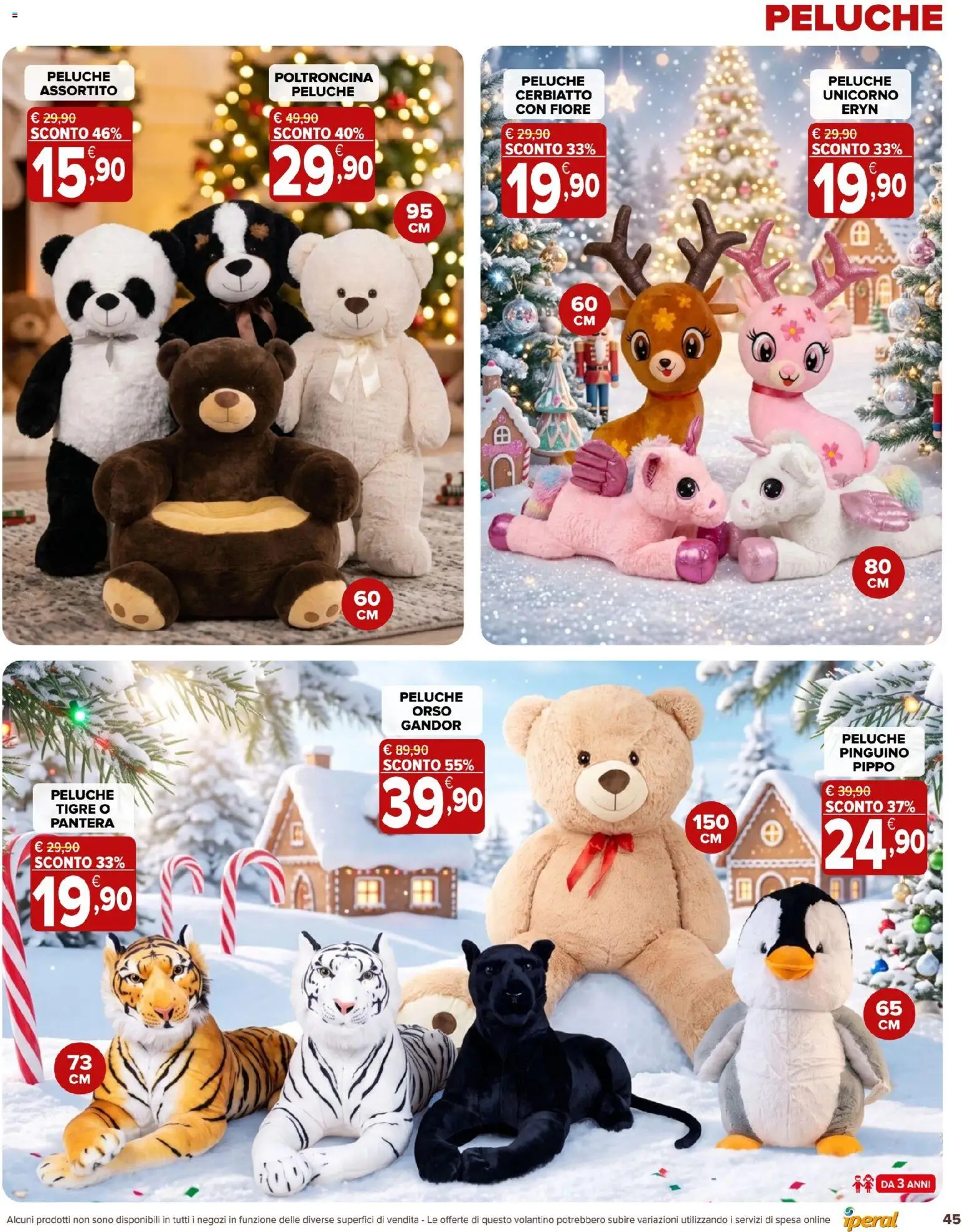 Anteprima dell'opuscolo Iperal volantino Giocattoli dal negozio Iperal valido da 28/10/2026 - Peluche