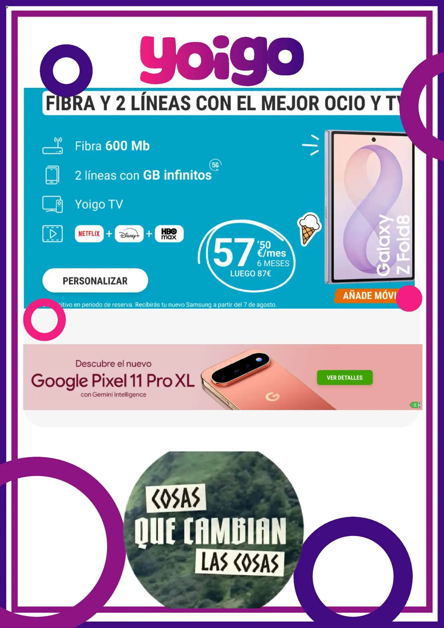 Vista previa del folleto de la tienda Yoigo válido desde el 15/08/2026 