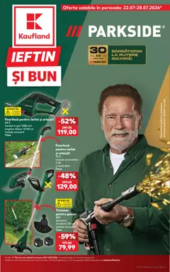 Previzualizarea de cataloage: Kaufland Kaufland Catalog Nonfood valabil de la 22.07.2026