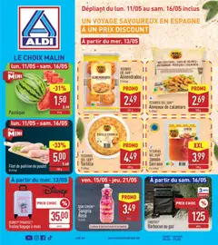 Prévisualisation de Aldi Folder de la semaine 20 du magasin Aldi formulaire valide 11/05/2026