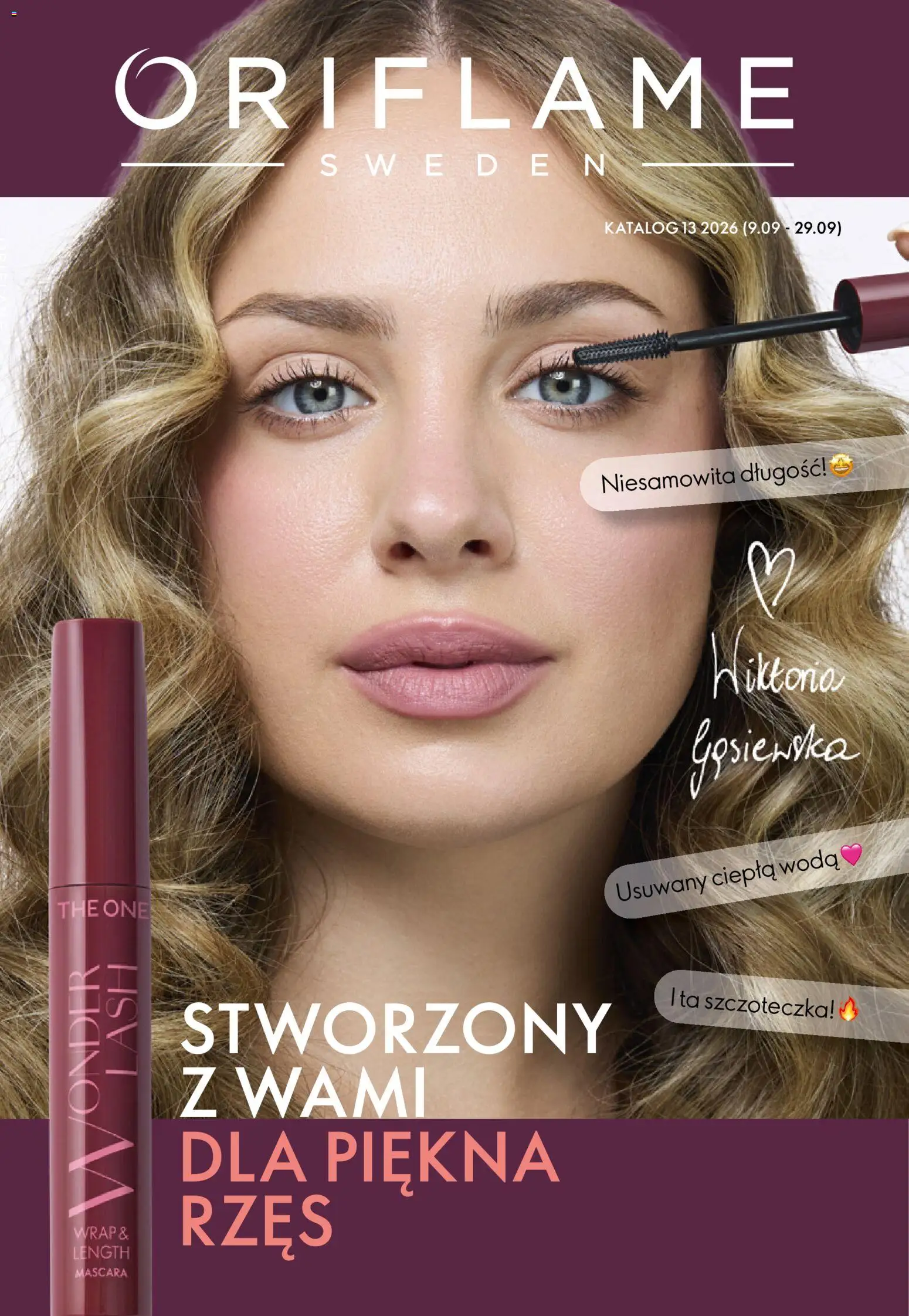 Pogląd gazetki "Oriflame Katalog 13 2026" ze sklepu Oriflame ważnej od 09.09.2026