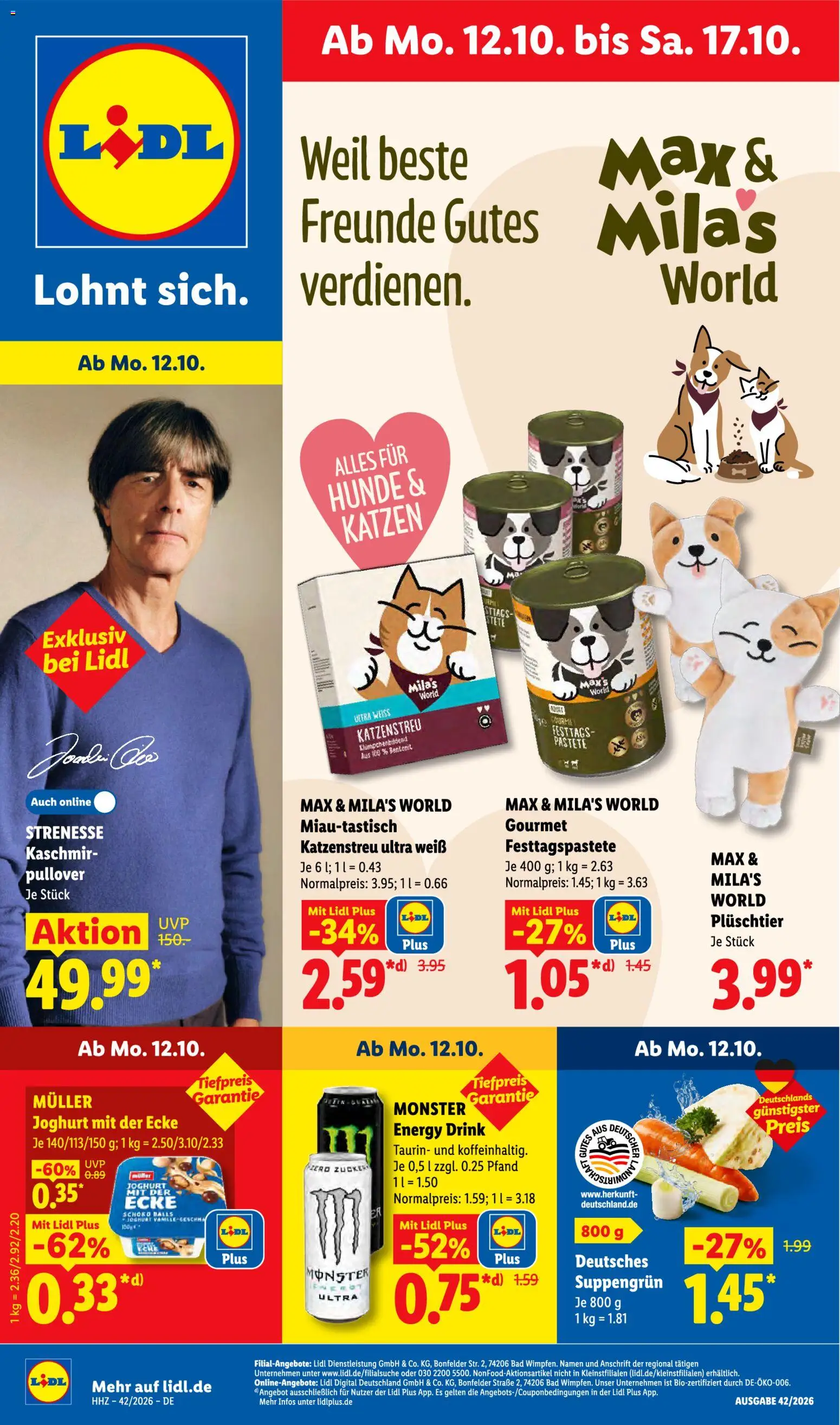 Náhled nabídky: Lidl Německo Lidl Německo leták platný od 12.10.2026