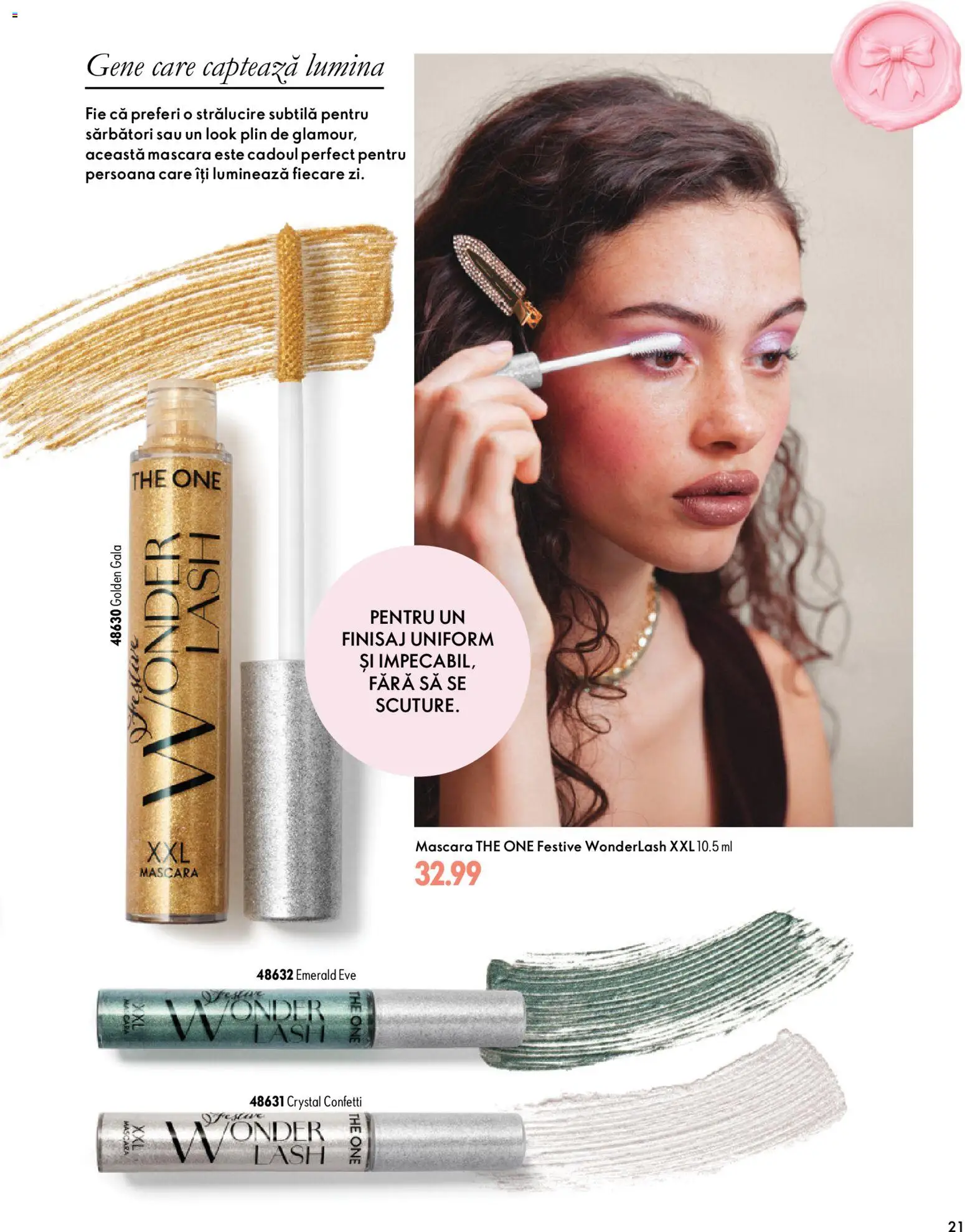 Previzualizarea de cataloage: Oriflame Oriflame Catalog 15 2026 valabil de la 11.11.2026 - Lumină, Mascara, Finisaj