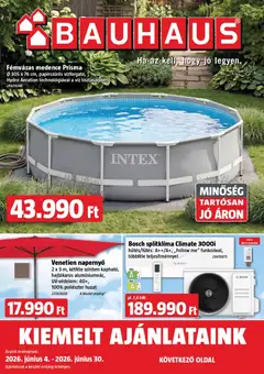 Bauhaus - Bauhaus akciós újság megtekintése, amely érvényes 2026.06.04.-től