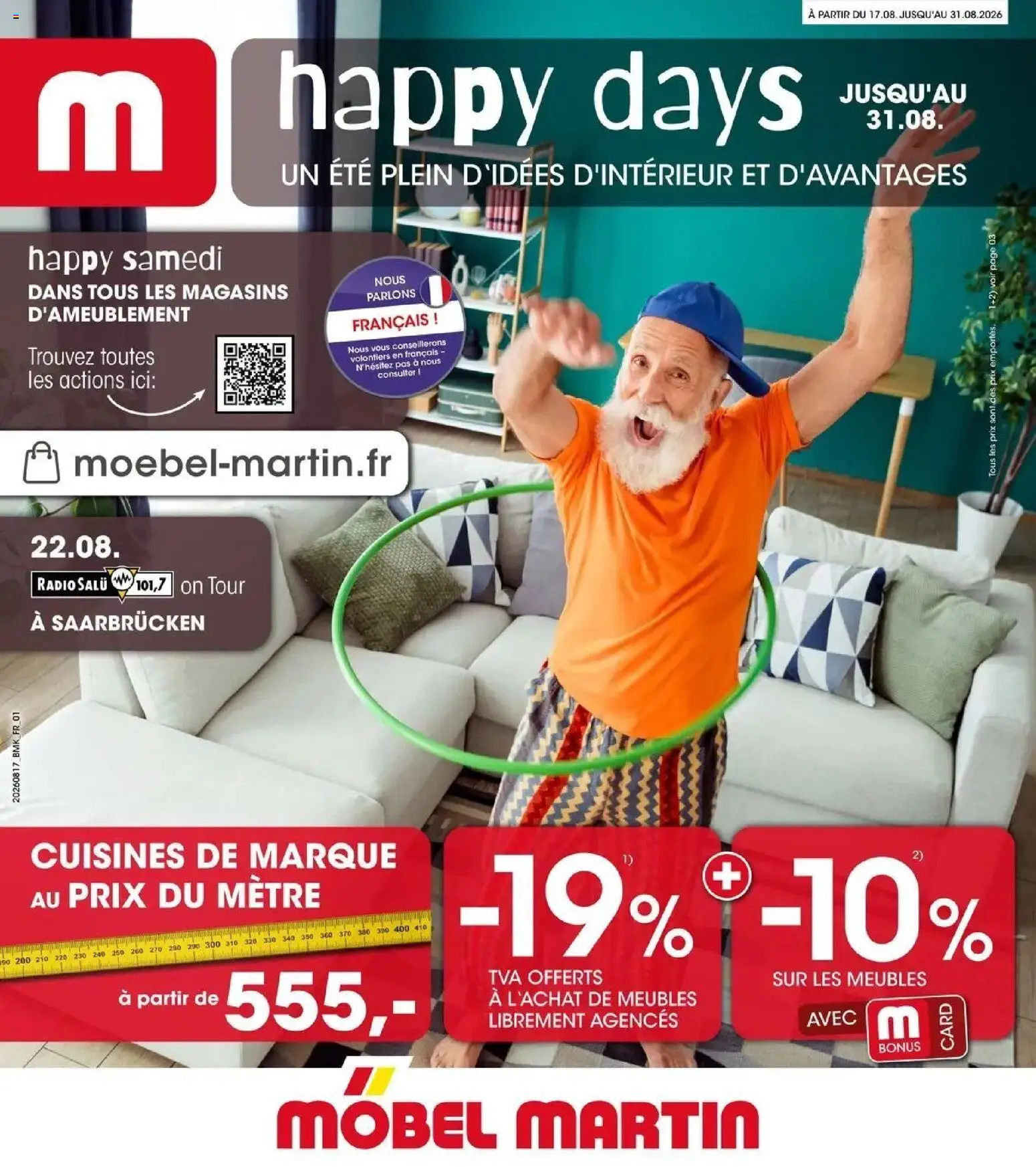 Prévisualisation de Möbel Martin: Offres hebdomadaires du magasin Möbel Martin formulaire valide 17/08/2026