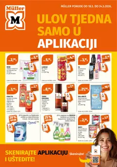 Pregled letka Müller Katalog trgovine Müller vrijedi od 18.05.2026