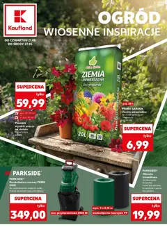 Pogląd gazetki "Kaufland gazetka - Ogród" ze sklepu Kaufland ważnej od 21.05.2026
