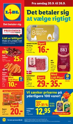 Eksempel på tilbudsavis Lidl - Tilbudsavis fra butik Lidl gyldig fra 20/09/2026