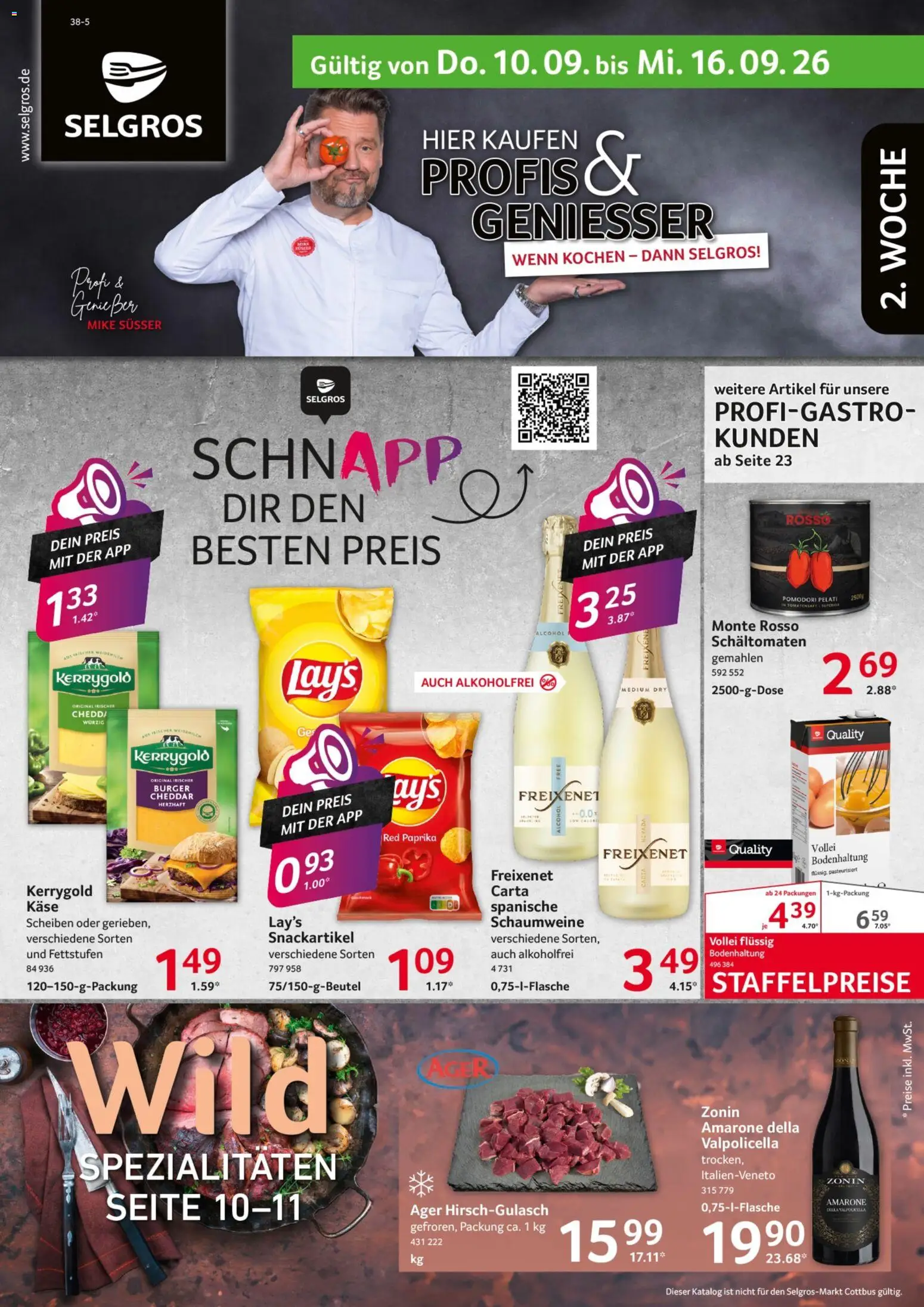 Vorschau von dem Prospekt des Geschäftes Selgros, gültig ab dem 10.09.2026