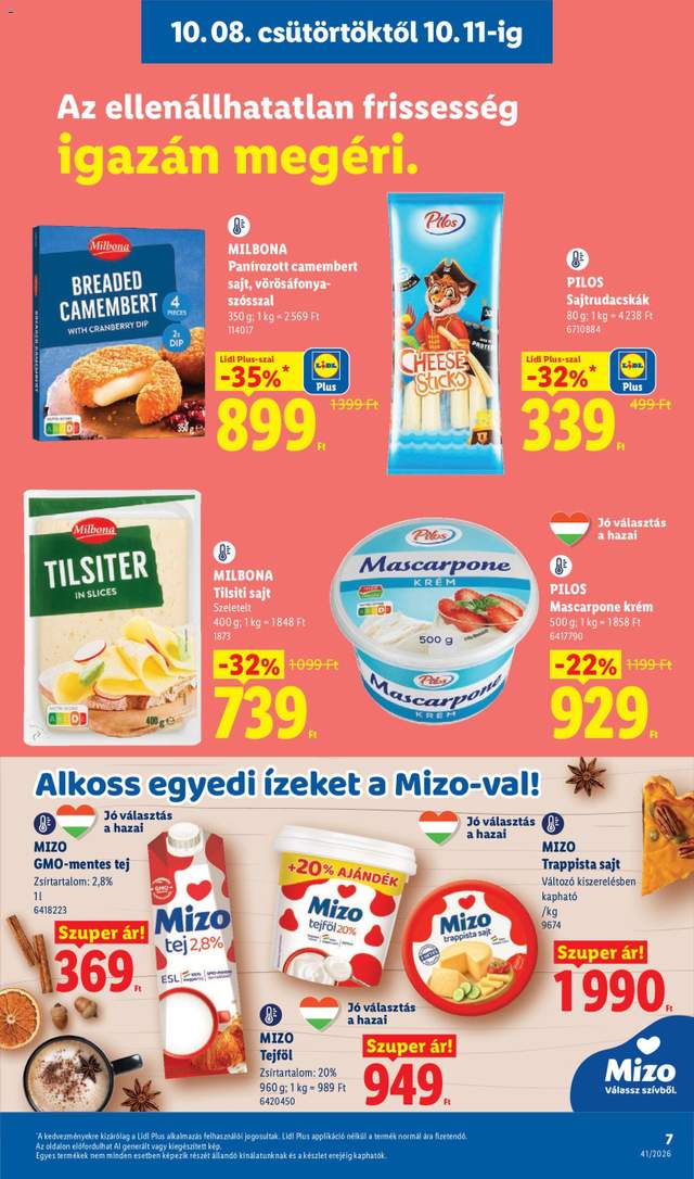 Új Lidl akciós újság 10.08.