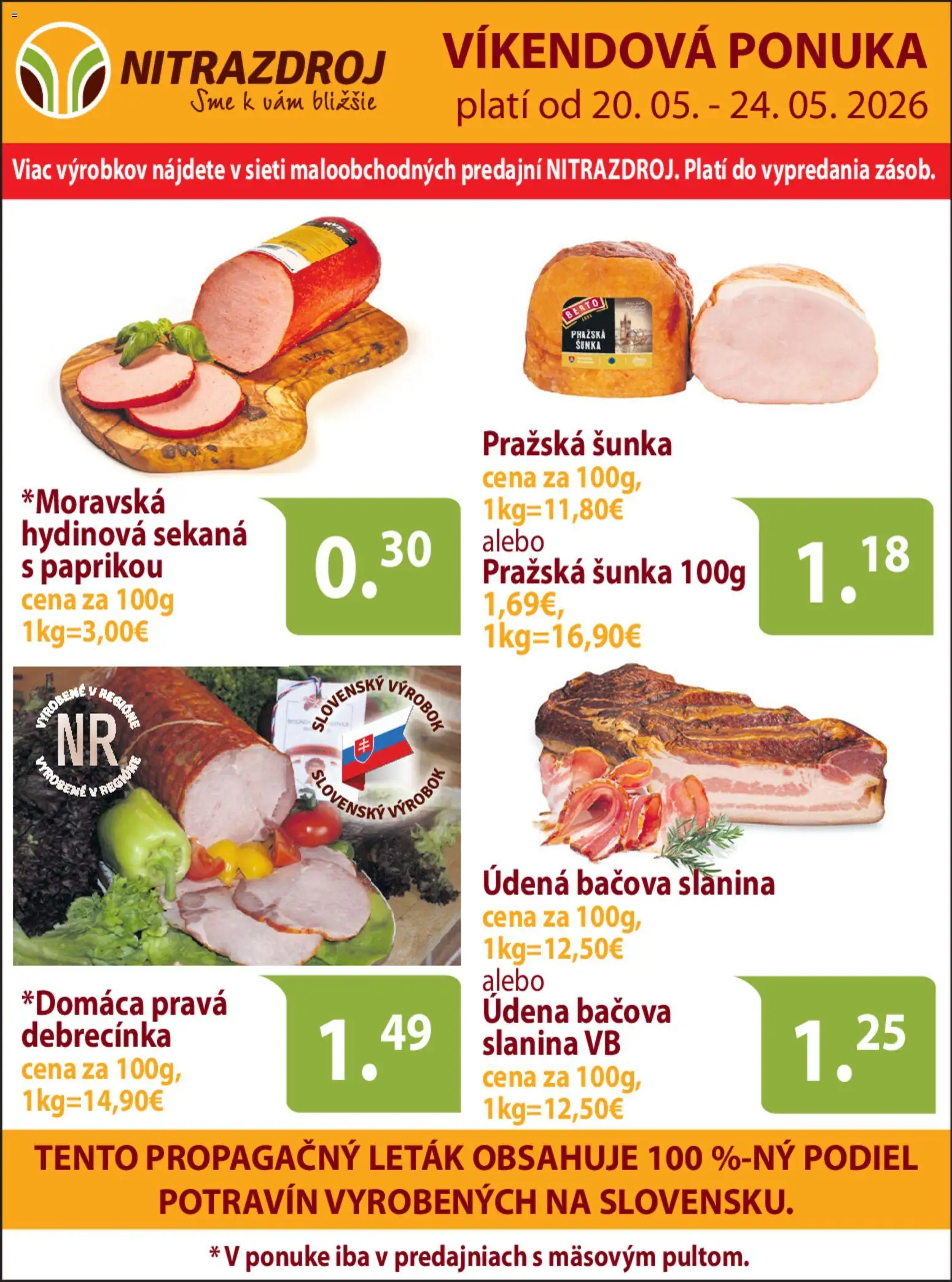 Náhľad Nitrazdroj letáku platného od 20.05.2026