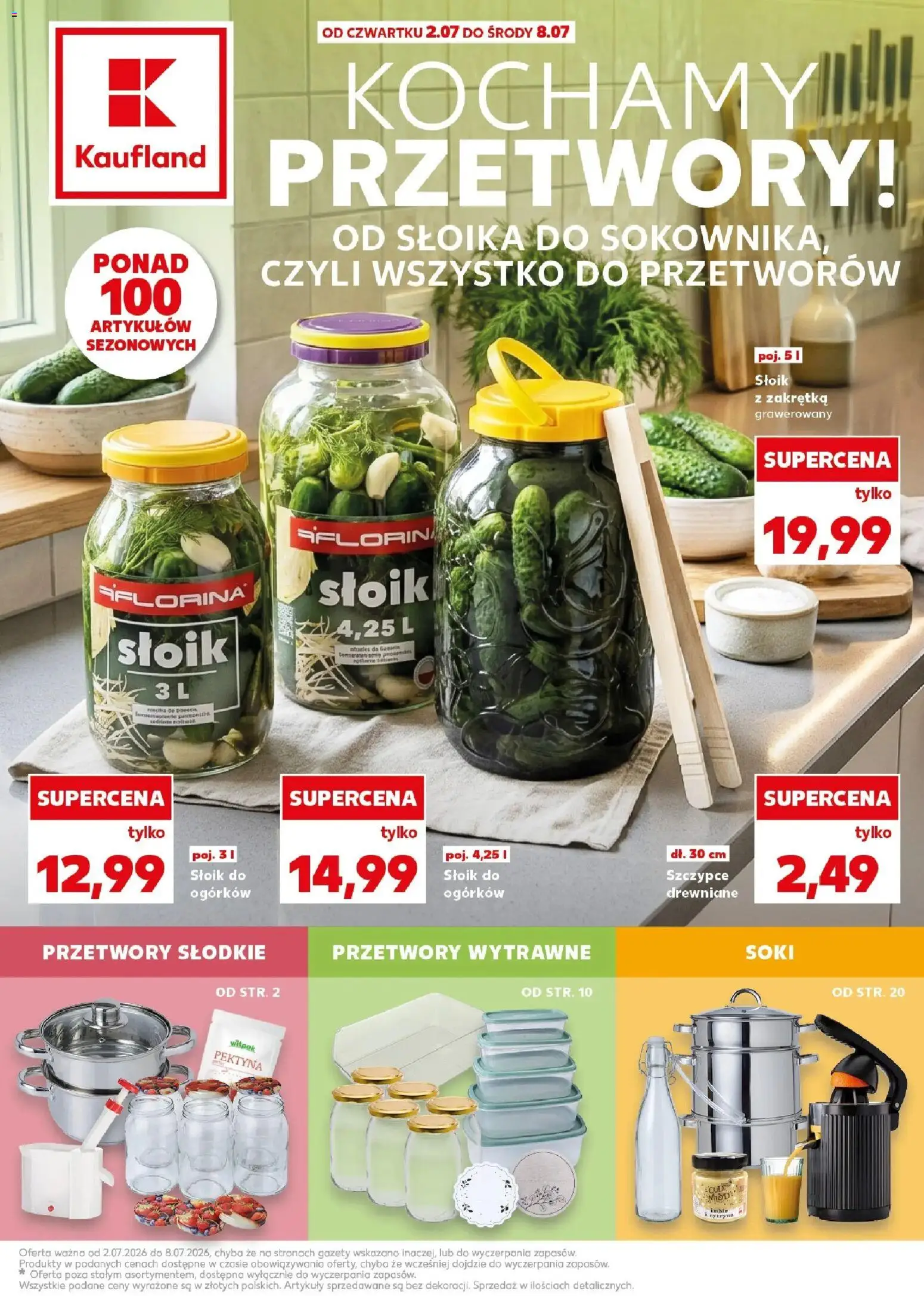 Pogląd gazetki "Kaufland gazetka - Gotowanie" ze sklepu Kaufland ważnej od 02.07.2026