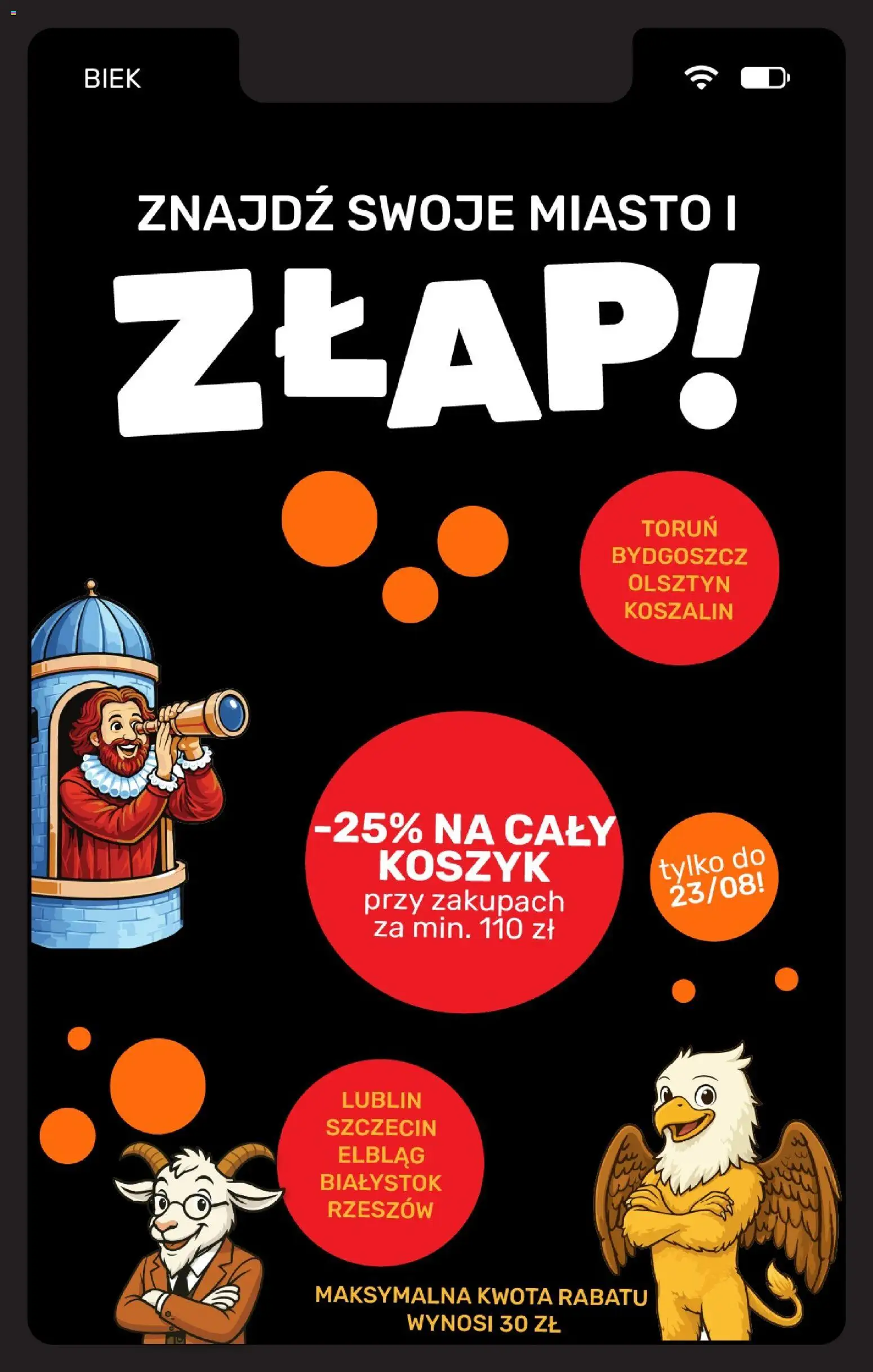 Pogląd gazetki "Biedronka gazetka - Biek" ze sklepu Biedronka ważnej od 21.08.2026