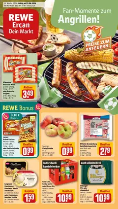 Vorschau von dem Prospekt des Geschäftes Rewe, gültig ab dem 21.06.2026