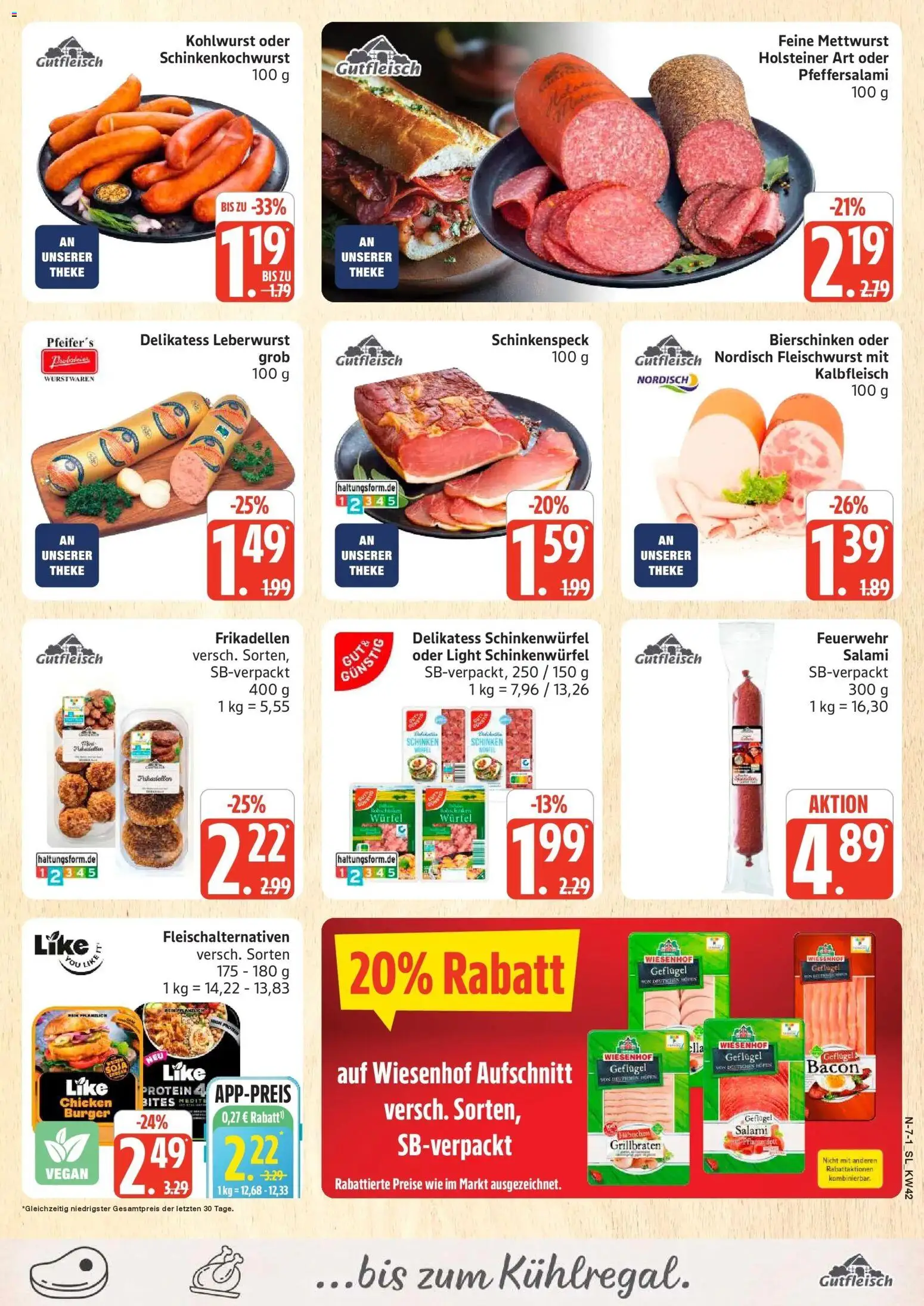 Vorschau von dem Prospekt des Geschäftes Edeka, gültig ab dem 12.10.2026