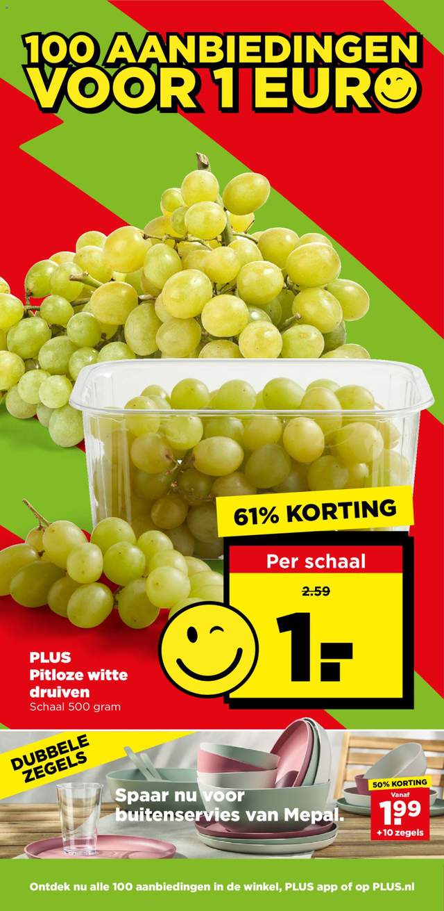 Nieuwe Plus folder vanaf 19-08