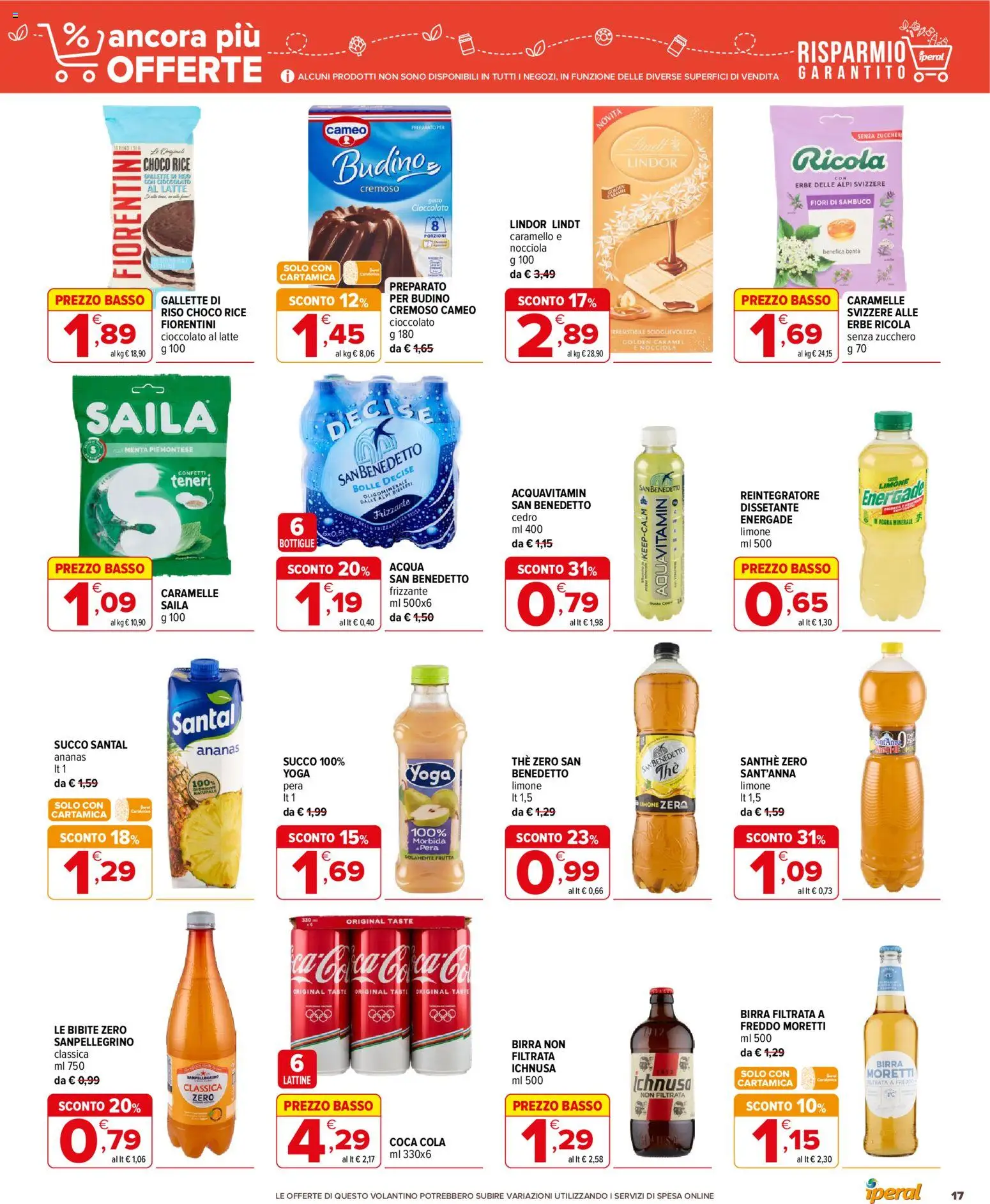 Anteprima dell'opuscolo Iperal volantino Ancora Più Offerte dal negozio Iperal valido da 28/10/2026 - Fiori, The, Zucchero, Limone, Riso, Succo, Bibite, Erbe
