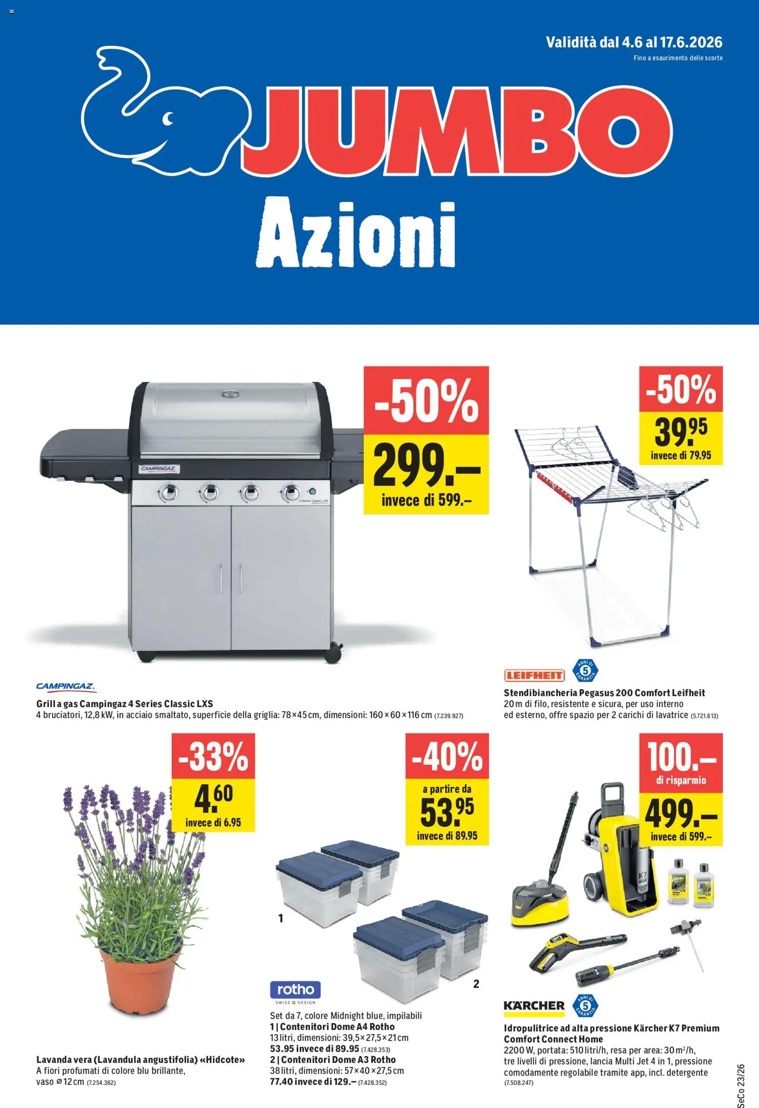 Vorschau des Merkblatts Jumbo aktionen IT vom Shop Jumbo gültig von 04.06.2026 bis 17.06.2026