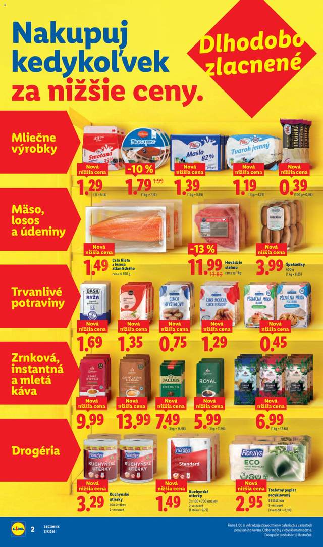 Nový Lidl leták od 10.08.