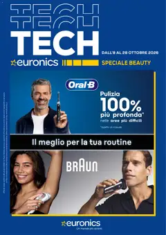 Anteprima dell'opuscolo Euronics volantino Speciale Beauty dal negozio Euronics valido da 08/10/2026