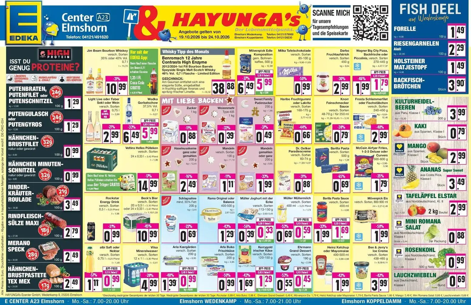 Vorschau von dem Prospekt des Geschäftes Edeka, gültig ab dem 19.10.2026