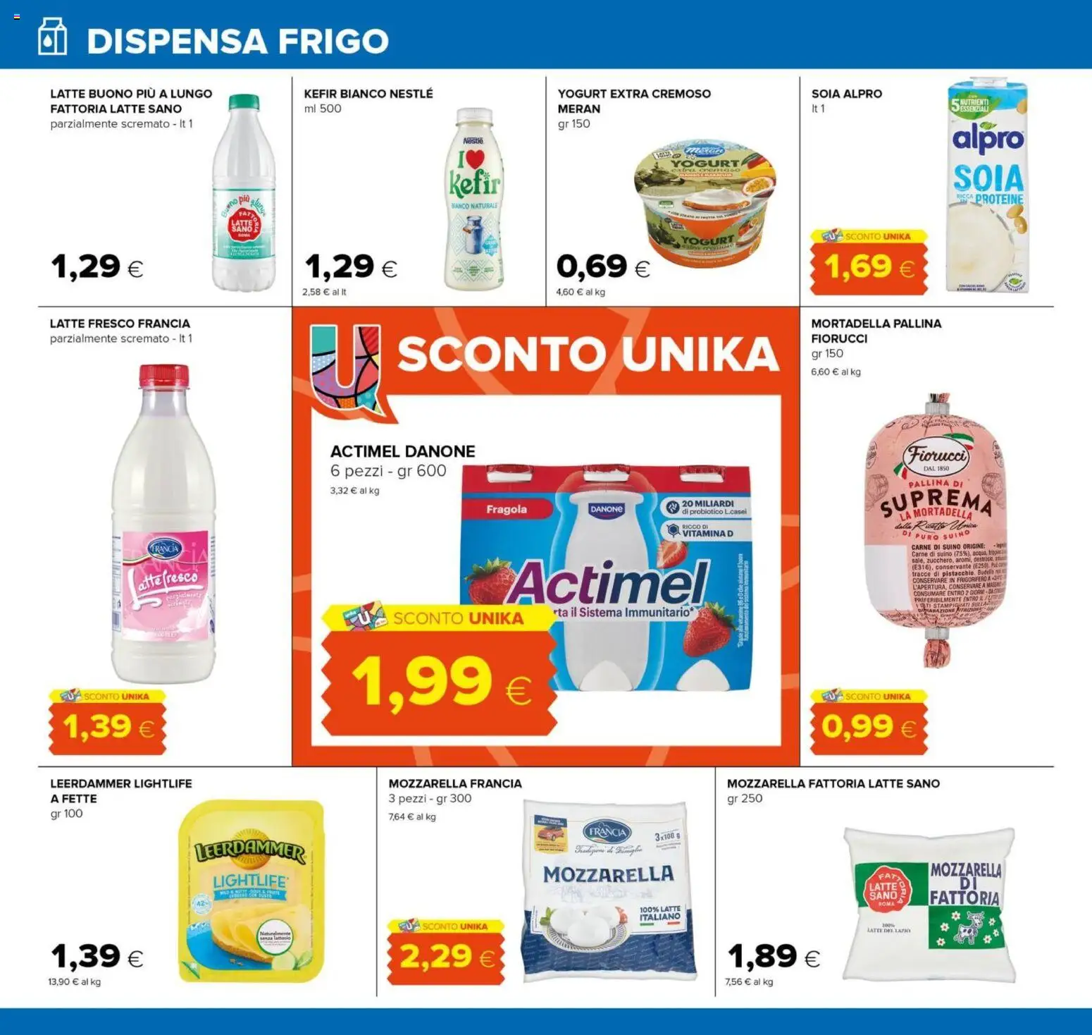 Anteprima dell'opuscolo Oasi volantino Roma dal negozio Oasi valido da 04/09/2026 - Kefir, The, Frigorifero, Carne, Yogurt, Mozzarella, Mortadella, Suino