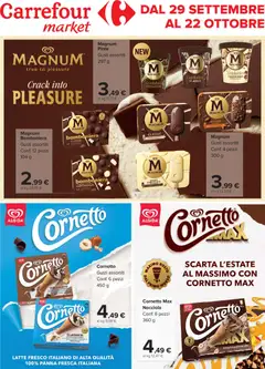 Anteprima dell'opuscolo Carrefour volantino Market Speciale Unilever dal negozio Carrefour valido da 29/09/2026