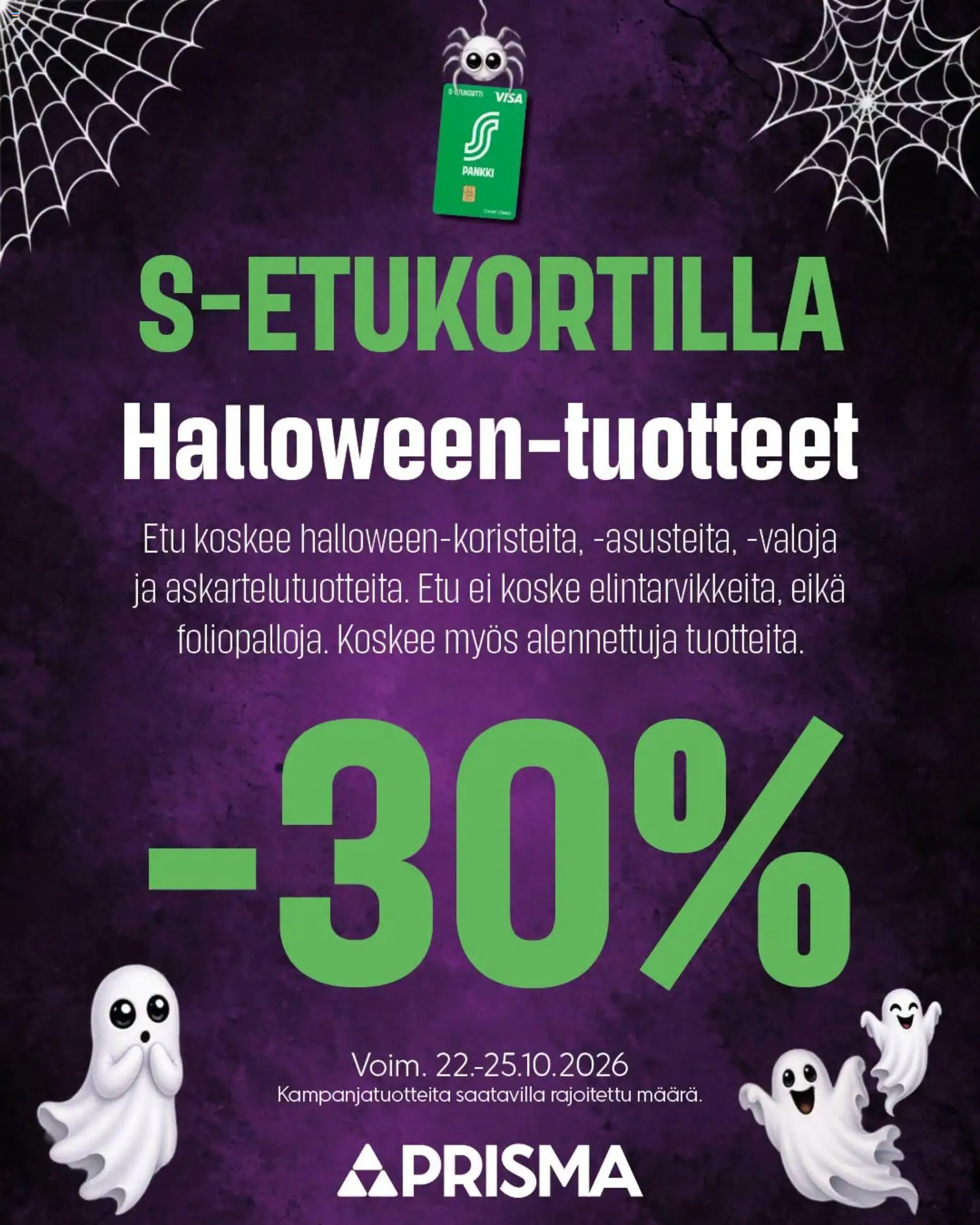 Kaupan Prisma Prisma tarjoukset esikatselu, voimassa 22/10/2026