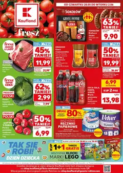 Pogląd gazetki "Kaufland Gazetka Tygodnia ważna do 2.06" ze sklepu Kaufland ważnej od 27.05.2026