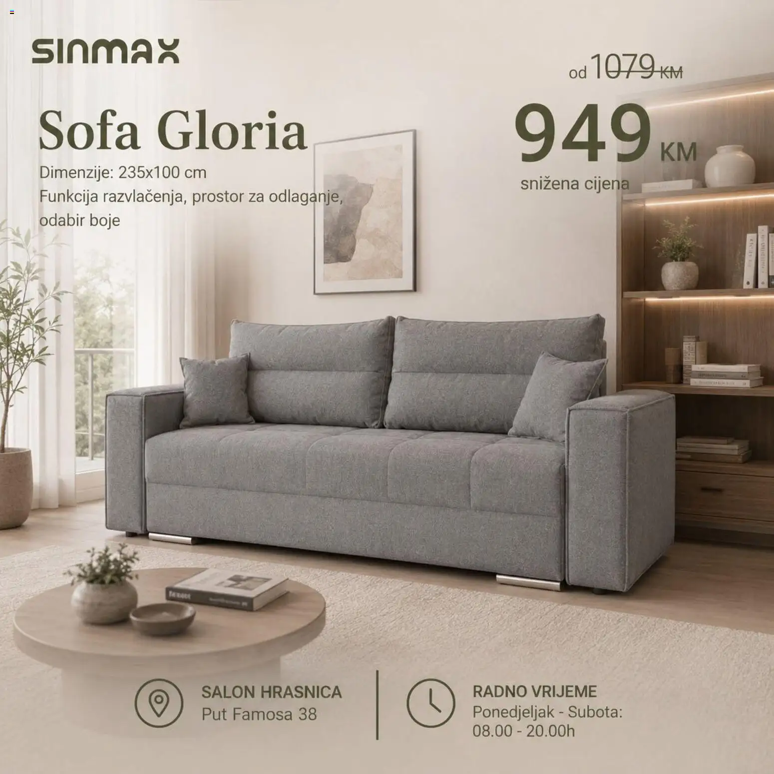 Pregled letka SinMax katalog trgovine SinMax vrijedi od 03.09.2026